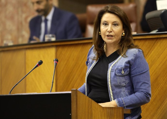 La portavoz del PP-A en el Parlamento andaluz, Carmen Crespo 