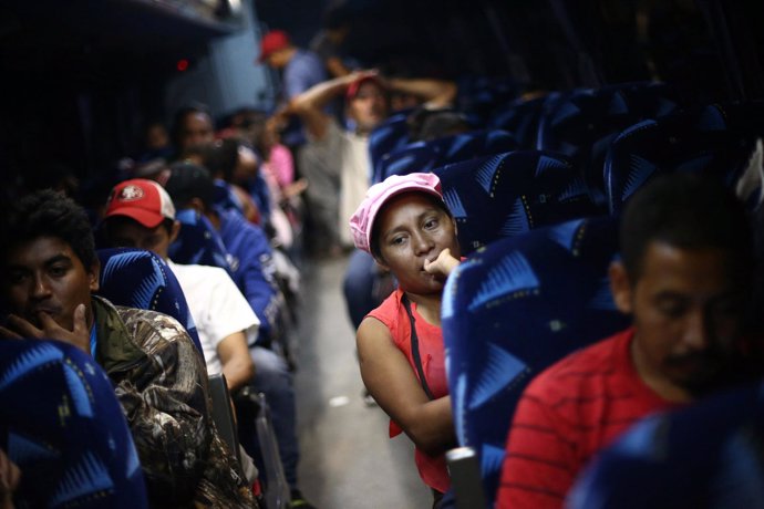 Caravana de inmigrantes centroamericanos