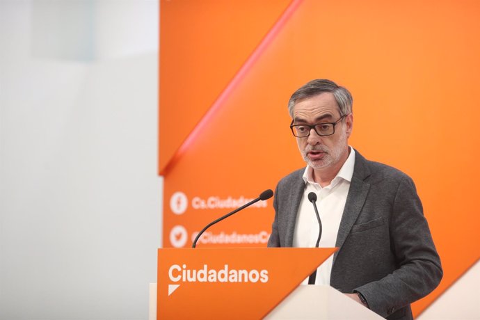 El secretario general de Ciudadanos, José Manuel Villegas