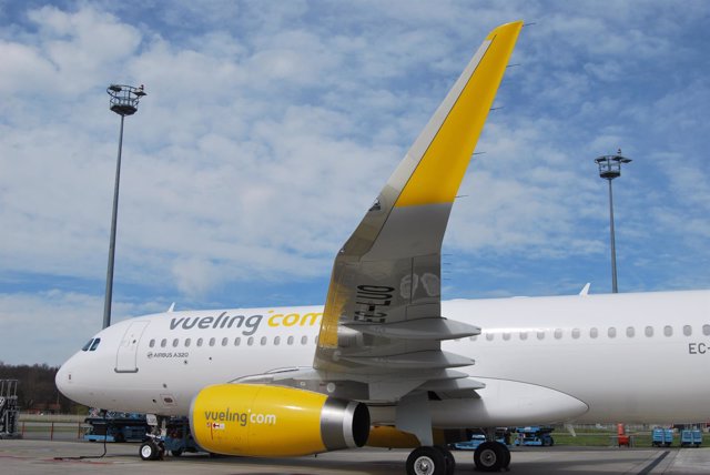 Vueling cancela 124 vuelos por la huelga de pilotos este jueves