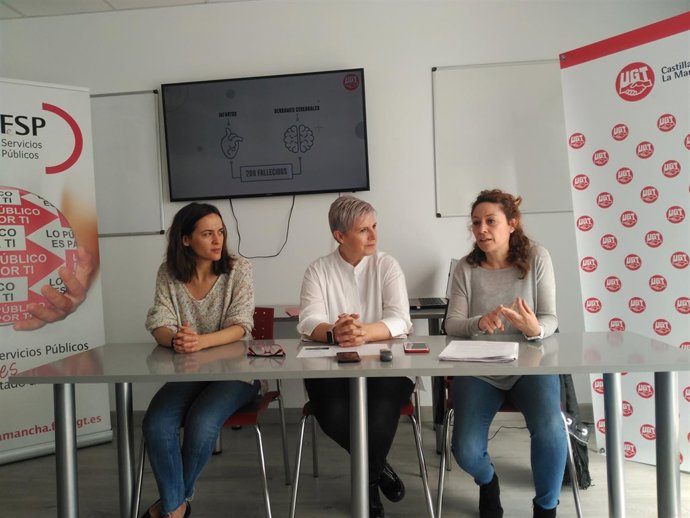 Rueda de prensa de UGT