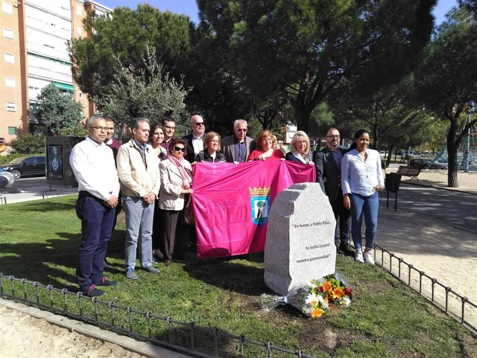 Inauguración del Parque Pablo Ráez en Ciudad Lineal