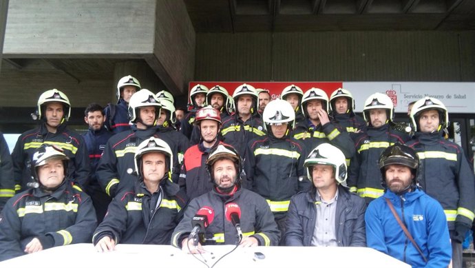 Bomberos exigen su habilitación para realizar el transporte sanitario