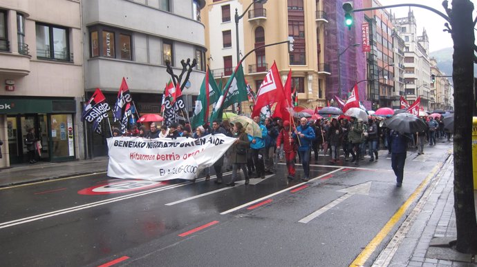 Manifestación Centros Educativos Privados País Vasco