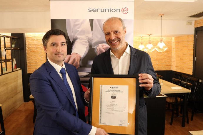 Serunion, reconocida con la certificación IQNet SR10 de AENOR por su buen gobier