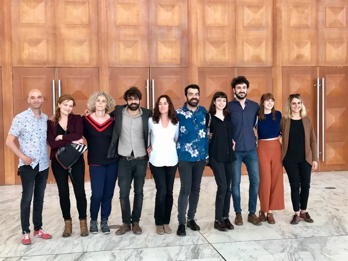 Presentació de l'obra  'La importància de ser Frank' en el TNC