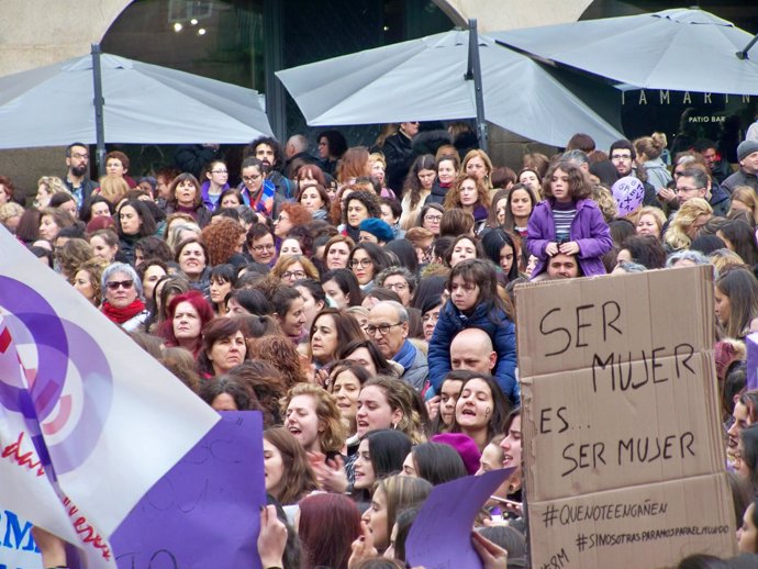 Manifestación 8M en Ourense (Archivo)