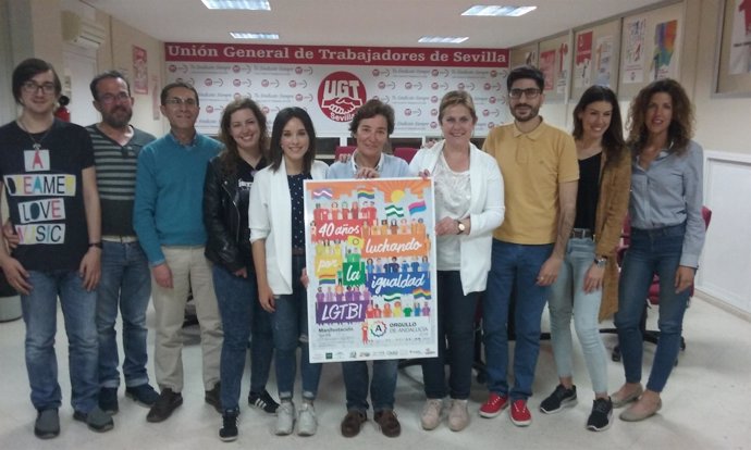 Apoyo a la manifestación del Orgullo Lgtbi Andalucía