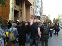 Más de 300 personas protestan en Ibiza contra la sentencia dictada a 'La Manada'