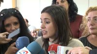 Irene Montero, sobre la "vergonzosa" sentencia de 'La Manada': "Si yo no digo sí, todo lo demás es violación"