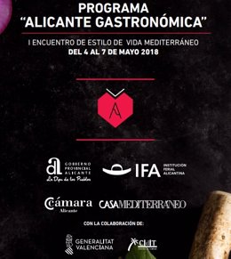 Tríptico de Alicante Gastronómica
