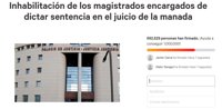La petición en Change.org para inhabilitar a magistrados de la sentencia de 'La Manada' supera el millón de firmas