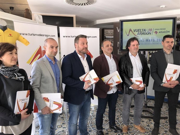 La Vuelta Aragón se ha presentado hoy en Zaragoza y se disputará en mayo