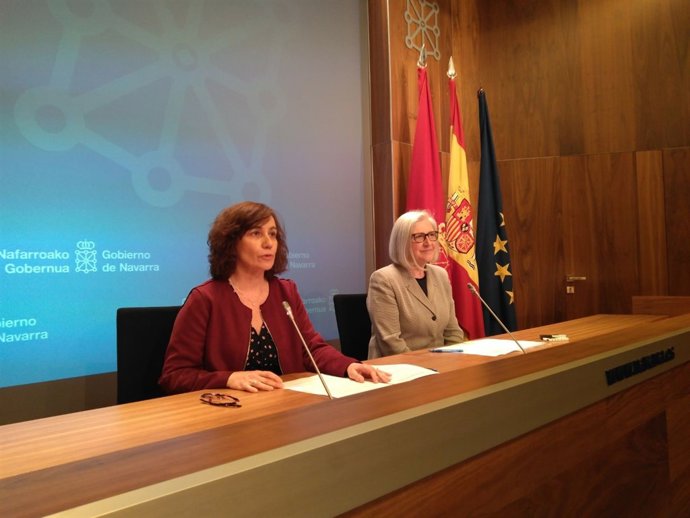 La consejera Ana Herrera y Teresa Catalán anuncia el Premio Príncipe de Viana.