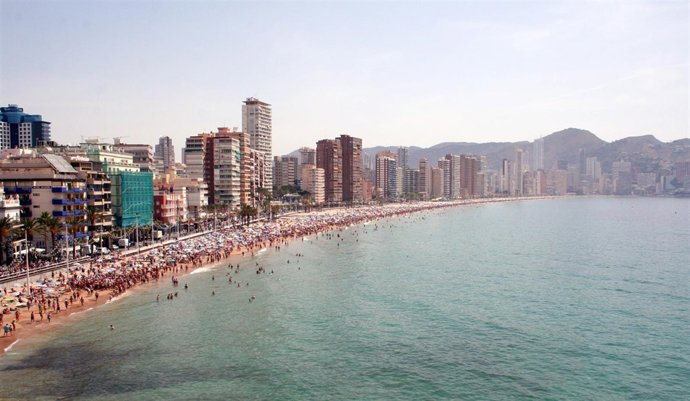 Vista de Benidorm. Archivo
