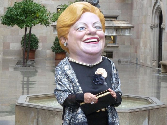 La 'Grossa de Cap d'Any' en el Palau de la Generalitat