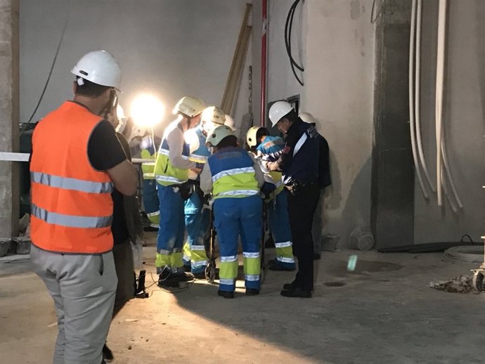 Accidente laboral en Madrid