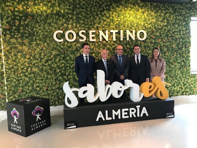 Cosentino y Diputación promocionarán juntos el turismo y la gastronomía.