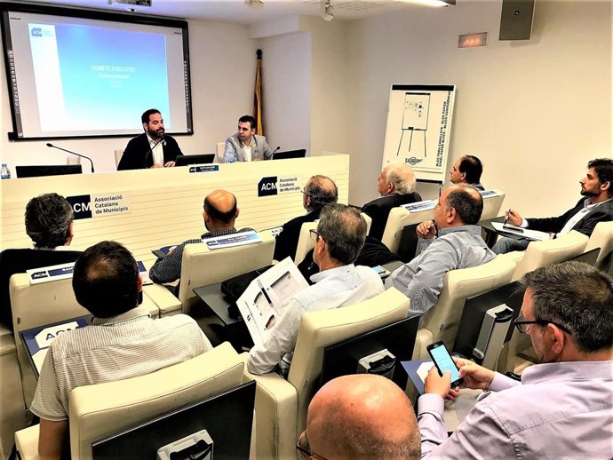 El presidente de la ACM, David Saldoni, en el Comité Ejecutivo de la entidad