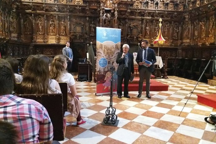 Presentación de las audioguías infantiles para la Catedral de Málaga