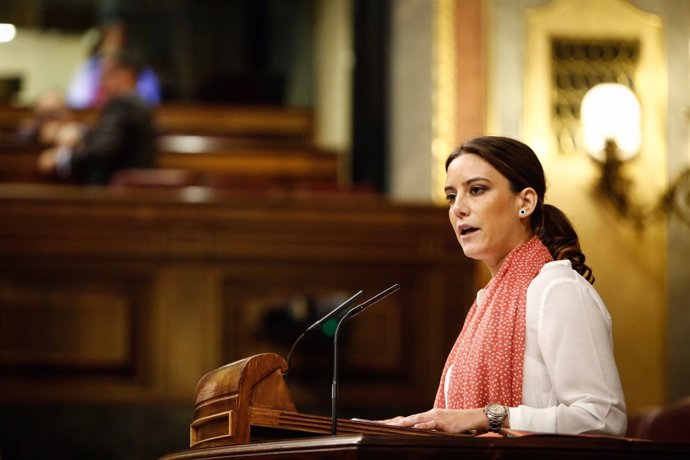 La diputada de Cs por Sevilla Virginia Salmerón 