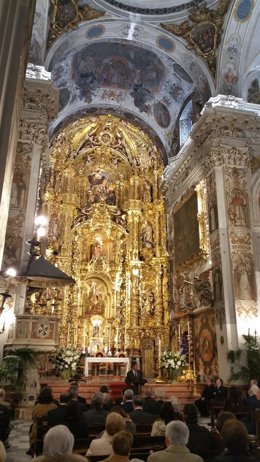Iluminación artística del interior de la Iglesia de Santa María Magdalena