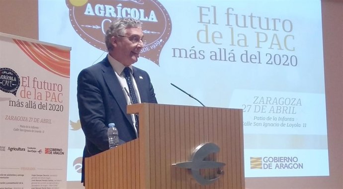 Olona en la jornada 'El futuro de la PAC más allá de 2020'.