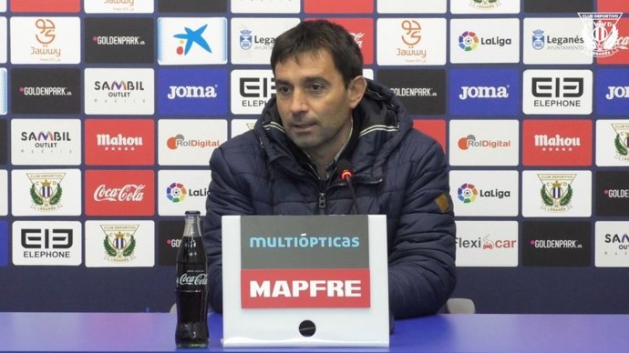 Asier Garitano, entrenador del Club Deportivo Leganés