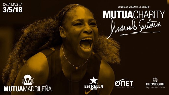 Serena Williams Mutua Charity Manolo Santana