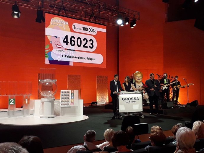 Sorteo de la Grossa de Sant Jordi 2018
