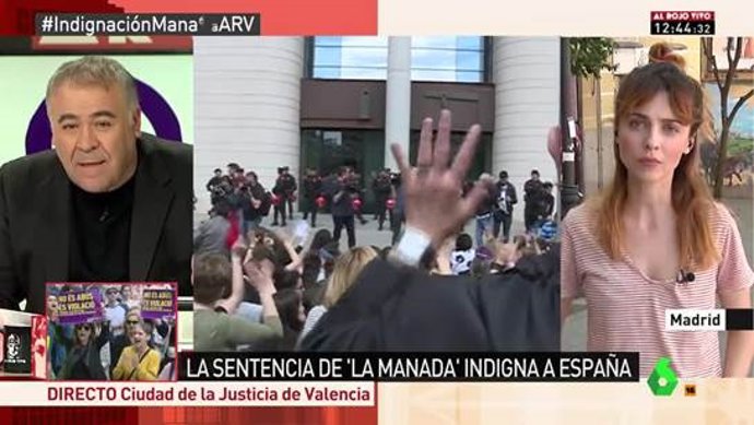 Leticia Dolera en 'Al rojo vivo'