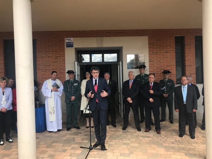  Juan Martínez Majo Durante La Inauguración. 27-4-2018