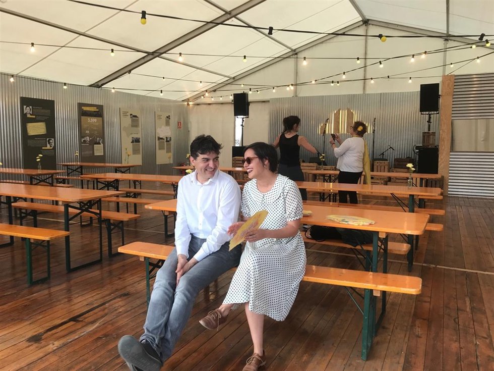 Sergi Sabrià y Jen Díaz (ERC)