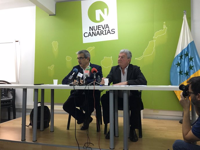 Rueda de prensa de Nueva Canarias