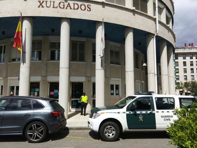 La Guardia Civil detiene al hombre en los juzgados