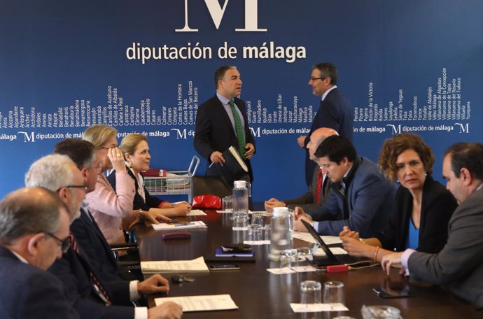 Reunión junta de gobierno Diputación de Málaga