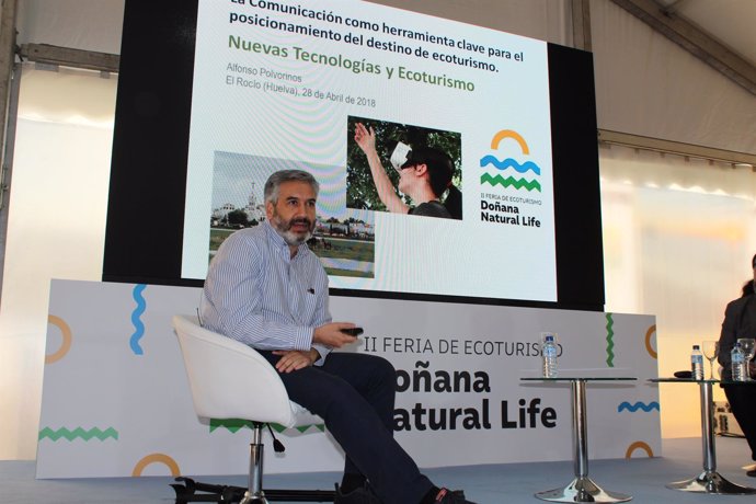 Alfonso Polvorinos participa en una jornada del Doñana Natural Life