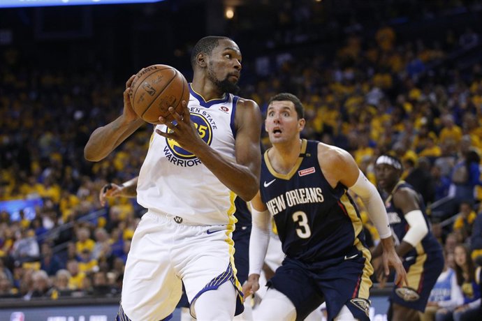 Golden State Warriors Kevin Durant Nikola Mirotic New Orleans Pelicans