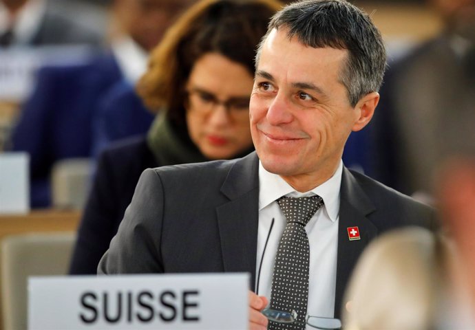 Ministro de Exteriores de Suiza, Ignazio Cassis