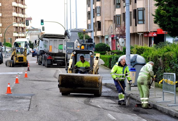 Trabajos de asfaltado en Santander