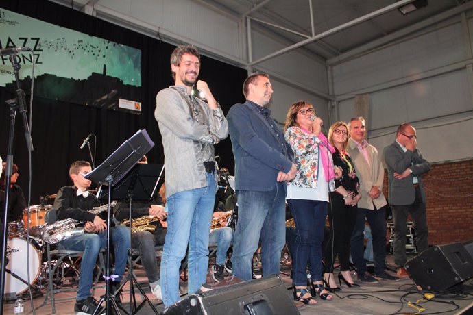 Inauguración del festival de Jazz en Fonz.