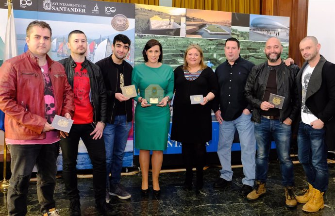 La banda '4 de copas' gana el concurso en Santander City Brain