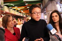 Errejón emplaza a Cs a no "tropezar en la misma piedra" y dejar que PP pase a la oposición por regeneración democrática