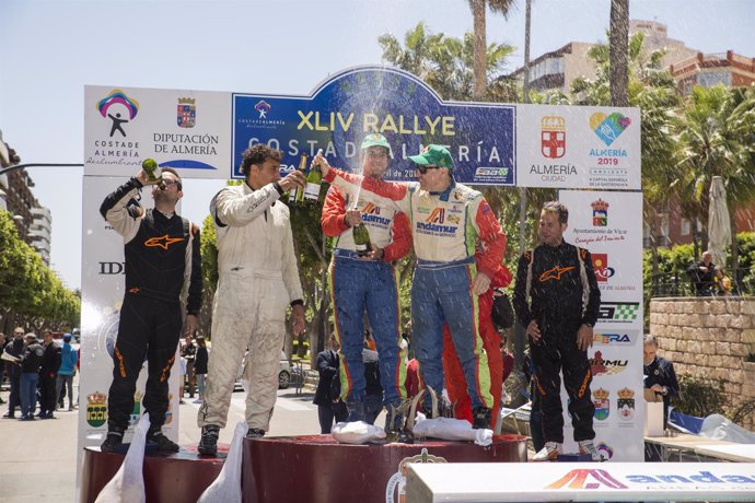 El piloto José Antonio Aznar gana la 44 edición del Rallye Costa de Almería