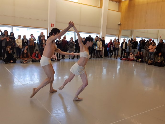 Exhibición de danza en la Comunidad de Madrid