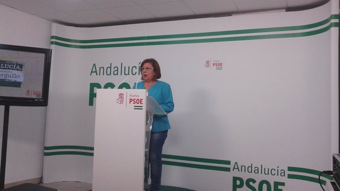 La senadora por el PSOE de Huelva, Ana Pérez. 