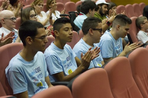 Alumnos en el 'Campus inclusivos, Campus sin límites' de 2017