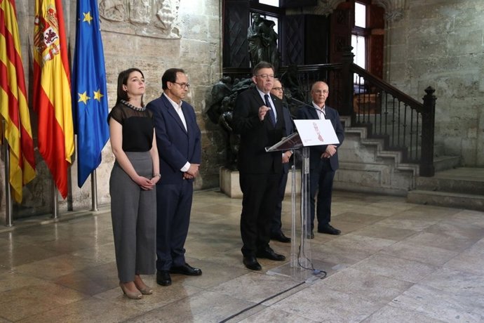 Puig en rueda de prensa
