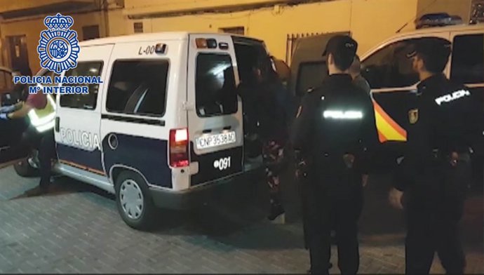 Traslado de detenida