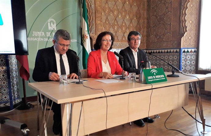 Presentación del simulacro de terremoto en Adra (Almería)